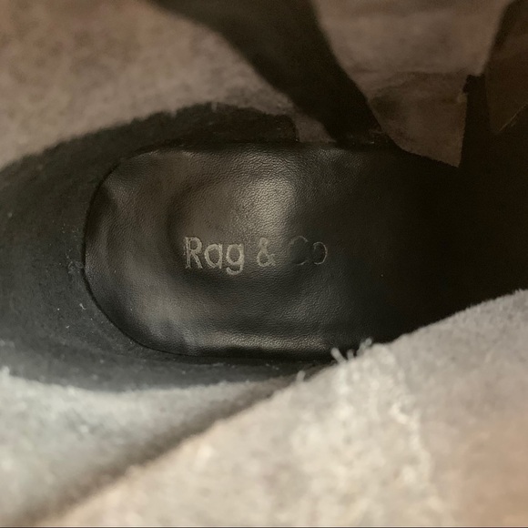 Rag & Co Brisa gray suede ankle boots 9 - Picture 11 of 16